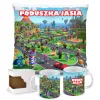 Zestaw prezentowy dla gracza BLOX Poduszka + Kubek z personalizacją