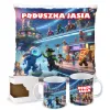 Zestaw prezentowy dla gracza BLOX Poduszka + Kubek z personalizacją