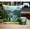 Craft kubek + poduszka Prezent dla Gracza Pixele Gamer + personalizacja