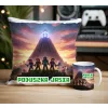 Craft kubek + poduszka Prezent dla Gracza Pixele Gamer + personalizacja