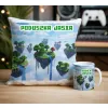 Craft kubek + poduszka Prezent dla Gracza Pixele Gamer + personalizacja