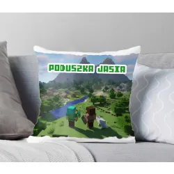 Craft poduszka Prezent dla Gracza Pixele Gamer + personalizacja