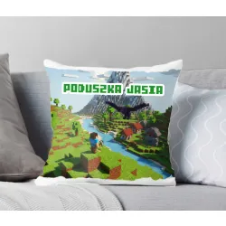 Craft poduszka Prezent dla Gracza Pixele Gamer + personalizacja