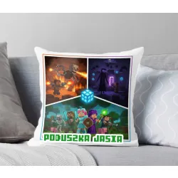 Craft poduszka Prezent dla Gracza Pixele Gamer + personalizacja