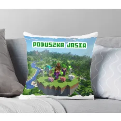 Craft poduszka Prezent dla Gracza Pixele Gamer + personalizacja