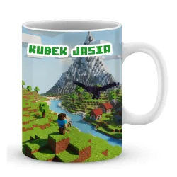 Craft kubek Prezent dla Gracza Pixele Gamer + personalizacja