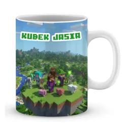 Craft kubek Prezent dla Gracza Pixele Gamer + personalizacja