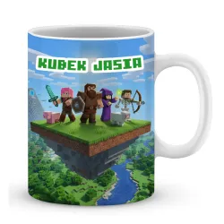 Craft kubek Prezent dla Gracza Pixele Gamer + personalizacja