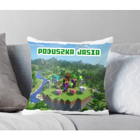 Craft kubek + poduszka Prezent dla Gracza Pixele Gamer + personalizacja