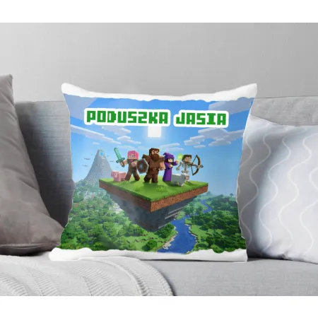 Craft kubek + poduszka Prezent dla Gracza Pixele Gamer + personalizacja