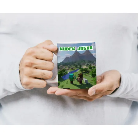 Craft kubek Prezent dla Gracza Pixele Gamer + personalizacja