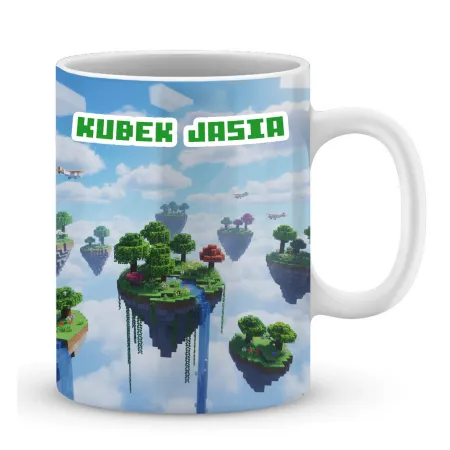 Craft kubek Prezent dla Gracza Pixele Gamer + personalizacja