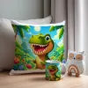 Kubek Poduszka Dinozaur Dinozaury T-rex Tyrannosaurus Triceratops