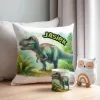 Kubek Poduszka Dinozaur Dinozaury T-rex Tyrannosaurus Triceratops