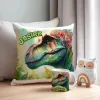 Kubek Poduszka Dinozaur Dinozaury T-rex Tyrannosaurus Triceratops