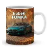 Zestaw Kubek Poduszka Prezent dla Fana Motoryzacji Bóg Mnie Wybrał BMW imię