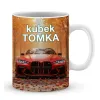 Zestaw Kubek Poduszka Prezent dla Fana Motoryzacji Bóg Mnie Wybrał BMW imię