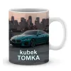 Zestaw Kubek Poduszka Prezent dla Fana Motoryzacji Bóg Mnie Wybrał BMW imię
