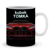 Zestaw Kubek Poduszka Prezent dla Fana Motoryzacji Bóg Mnie Wybrał BMW imię