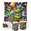 Zestaw kubek poduszka w stylu retro gry