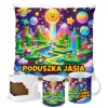 Zestaw kubek poduszka w stylu retro gry