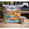 Zestaw Prezentowy z personalizacją Kubek + Poduszka Hero Bits Universe