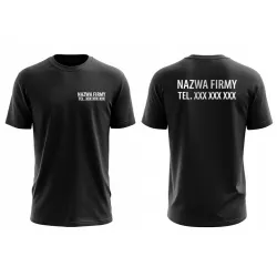 KOSZULKI T-shirt Z WŁASNYM nadrukiem LOGO FIRMY t-shirt FIRMOWY REKLAMOWA