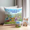 Paw Friends / Psia Misja – Zestaw Prezentowy Kubek + Poduszka z Imieniem Twojego Pupila!