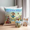 Paw Friends / Psia Misja – Zestaw Prezentowy Kubek + Poduszka z Imieniem Twojego Pupila!