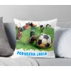 Zestaw dla Piłkarza Kubek + Poduszka z grafiką piłkarską DLA KIBICA FANA