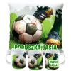 Zestaw dla Piłkarza Kubek + Poduszka z grafiką piłkarską DLA KIBICA FANA