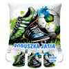 Zestaw dla Piłkarza Kubek + Poduszka z grafiką piłkarską DLA KIBICA FANA