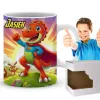 PREZENTOWY Kubek Dinozaur Dinozaury T-rex Super Dinuś