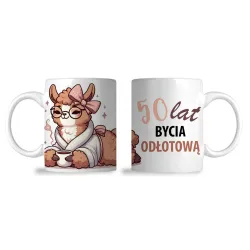 Kubek na 30 40 50 60 70 80 urodziny DLA KOBIETY
