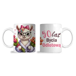 Kubek na 30 40 50 60 70 80 urodziny DLA KOBIETY