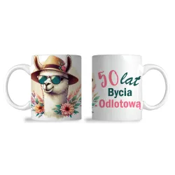 Kubek na 30 40 50 60 70 80 urodziny DLA KOBIETY