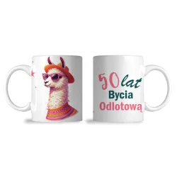 Kubek na 30 40 50 60 70 80 urodziny DLA KOBIETY