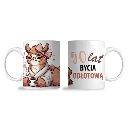 Kubek na 30 40 50 60 70 80 urodziny DLA KOBIETY