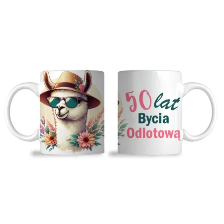 PREZENT NA 30 40 50 60 70 80 URODZINY DLA KOBIETY KUBEK + PODUSZKA ZESTAW