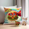 Zing Bites Snack Stars – Zestaw Super Burger : Poduszka + Kubek z Imieniem!