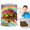 Zing Bites Snack Stars –  Super Burger Kubek z Imieniem!