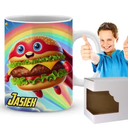 Zing Bites Snack Stars –  Super Burger Kubek z Imieniem!