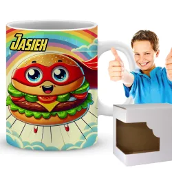 Zing Bites Snack Stars –  Super Burger Kubek z Imieniem!