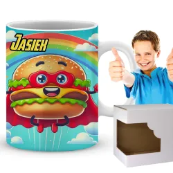 Zing Bites Snack Stars –  Super Burger Kubek z Imieniem!