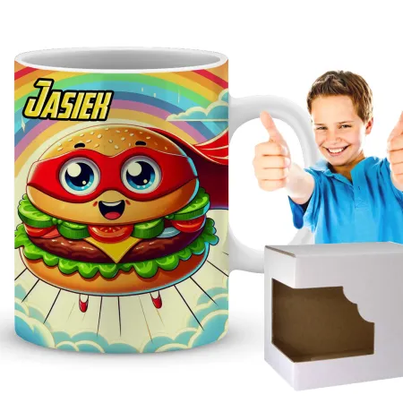 Zing Bites Snack Stars –  Super Burger Kubek z Imieniem!