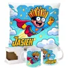 Zing Bites Snack Stars – Zestaw Super Frytki : Poduszka + Kubek z Imieniem!