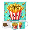 Zing Bites Snack Stars – Zestaw Super Frytki : Poduszka + Kubek z Imieniem!