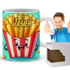 Zing Bites Snack Stars – Zestaw Super Frytki : Poduszka + Kubek z Imieniem!