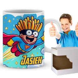 Zing Bites Snack Stars –  Super Frytki Kubek z Imieniem!