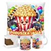 Zing Bites Snack Stars – Zestaw Super Popcorn : Poduszka + Kubek z Imieniem